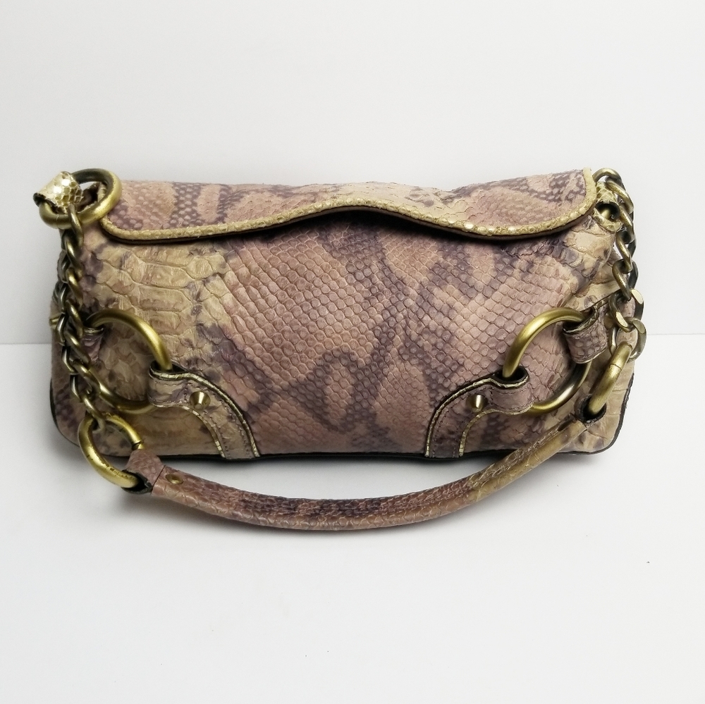 Adrienne Vittadini Leather Multicolor Hobo Bag